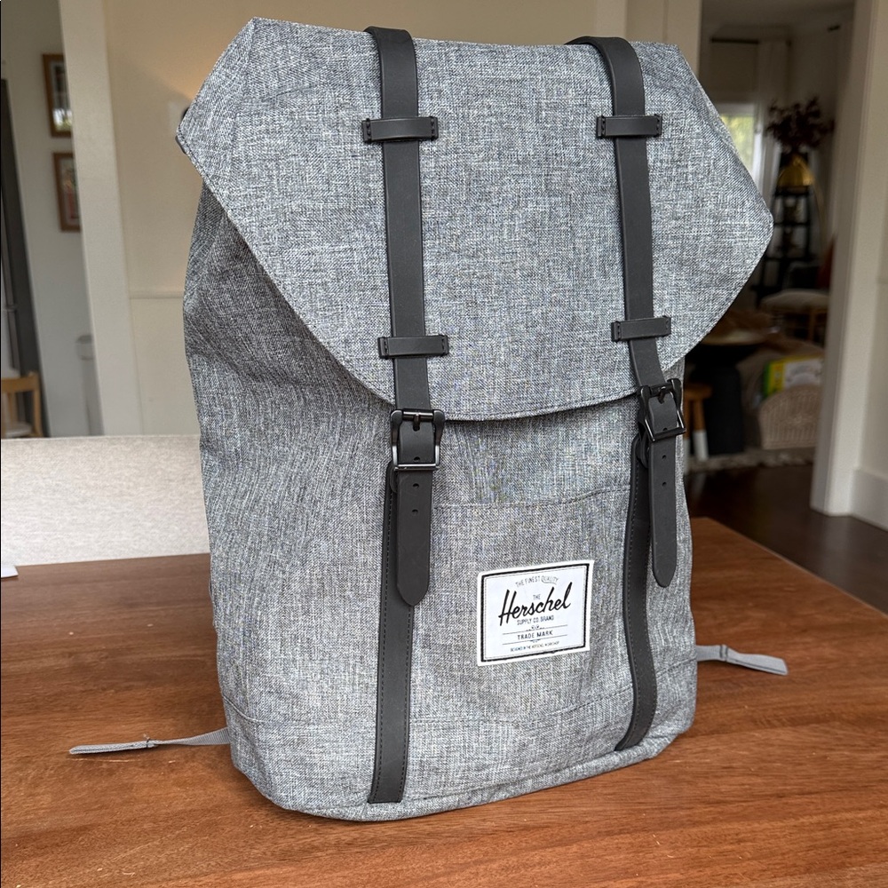 Herschel Supply Company Black and Gray Backpack